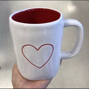 Rae Dunn Double sided Valentine’s Day Red Heart